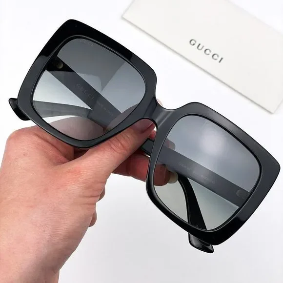 Gucci | Accessories | Gucci Gg48s001 Sunglasses Black Grey  display picture 2